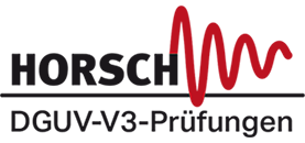 Logo HORSCH GmbH DGUV-V3-Prüfung